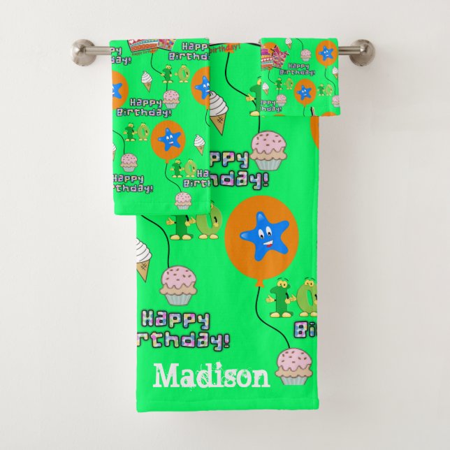 Serviettes, #10 Joyeux 10e anniversaire (En situation)