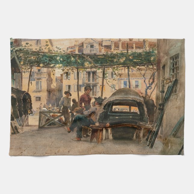 Serviettes à main de Roussoff à Venise (Horizontal)