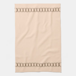 Serviettes à motif de broderie