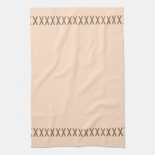 Serviettes à motif de broderie (Vertical)