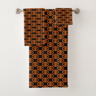 Serviettes à motif de corbeaux d'Halloween