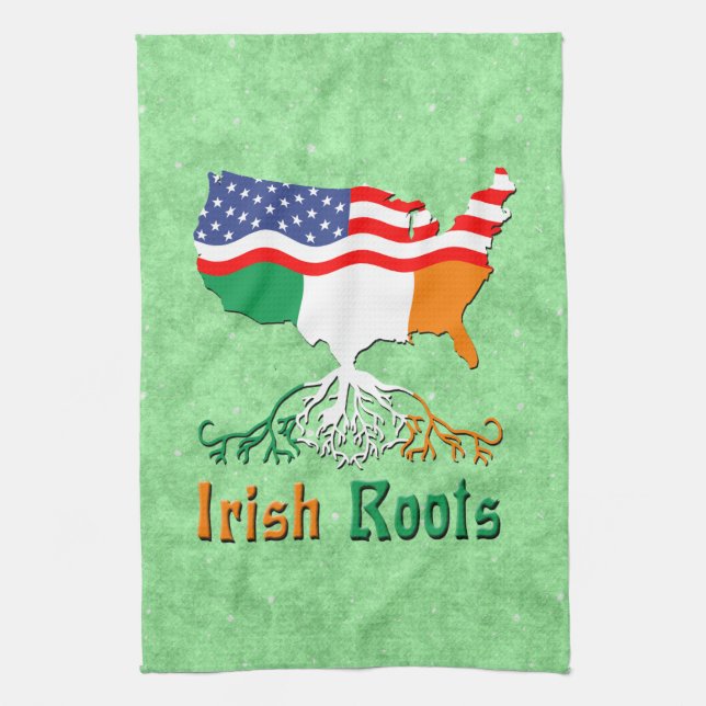 Serviettes American Irish Roots Tea (Vertical)