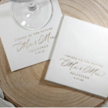 L'avenir Mr & Mrs Custom Engagement Party