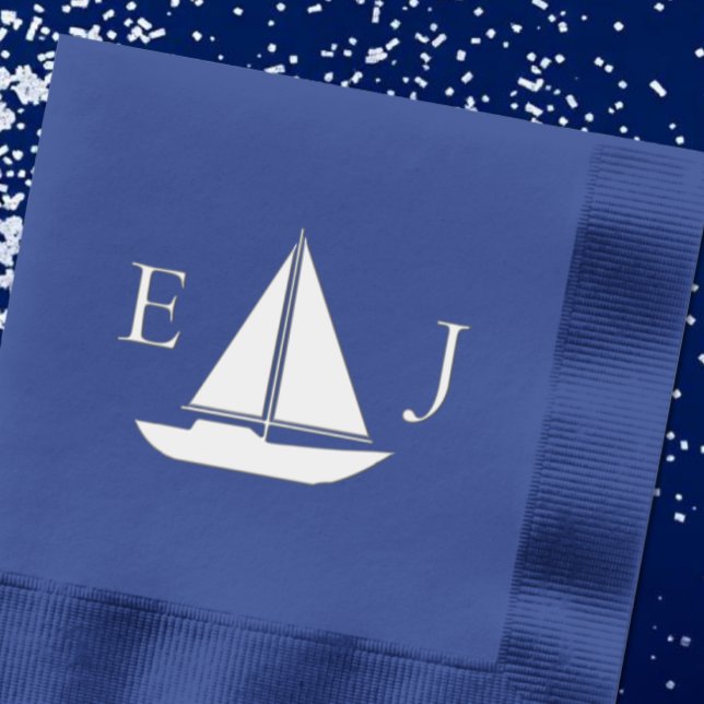 Serviettes Avec Dorure Mariage aquarelle Eau Rapproche Ciel (Créateur téléchargé)