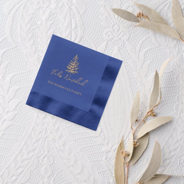 Serviettes Avec Dorure Naples empilées (Insitu (mariage 2))