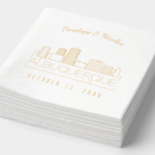 Serviettes Avec Dorure Peignoirs Mariage d'Albuquerque pour huile d'or pe