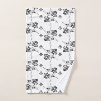 Serviettes Bouledogue Francais