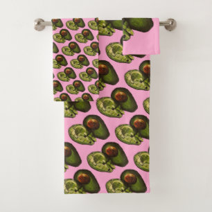 Serviettes de bain Avocado
