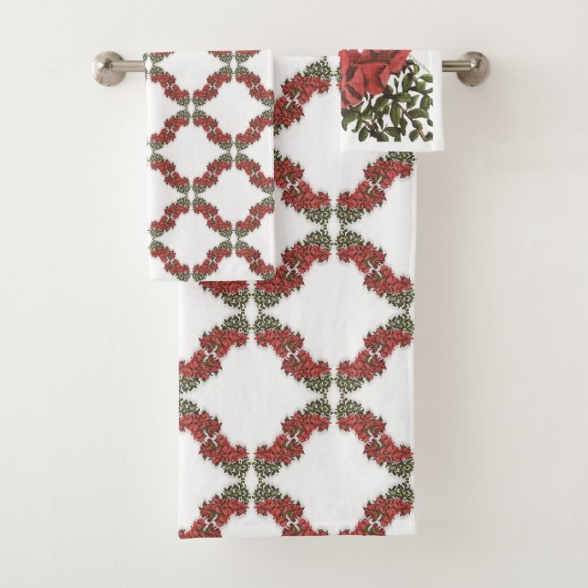 Serviettes de bain Bougainvillea (En situation)