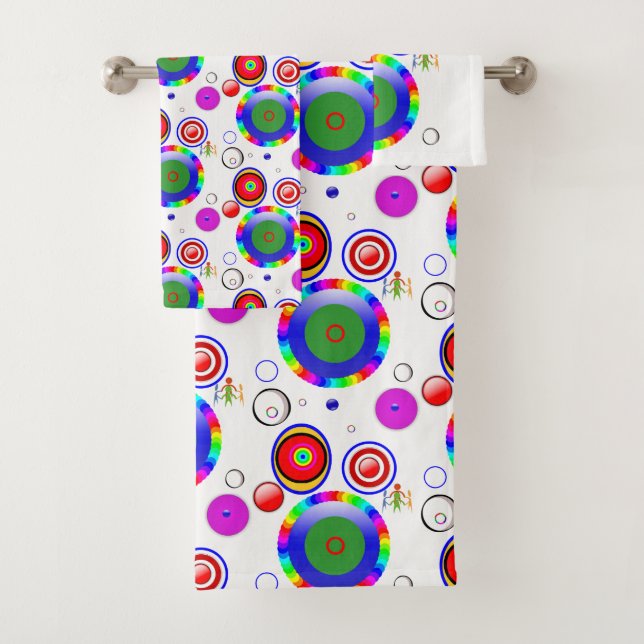 Serviettes De Bain Couleurs (En situation)