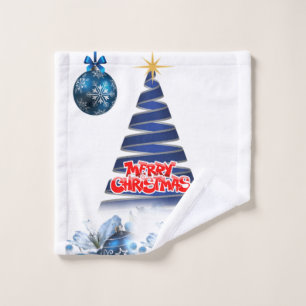 Serviettes de bain de Noël, Joyeux Noël