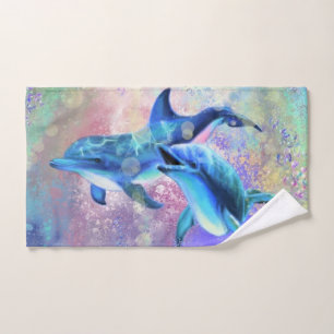 Serviettes de bain Dolphin Couple