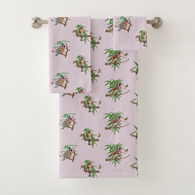Serviettes de bain Goldies Frenzy (Rose) (En situation)