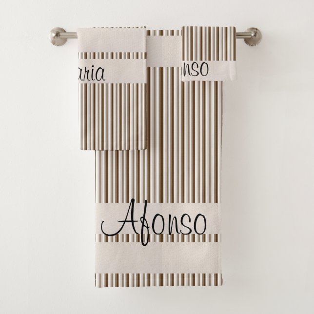 Serviettes De Bain Jeux Brown (En situation)