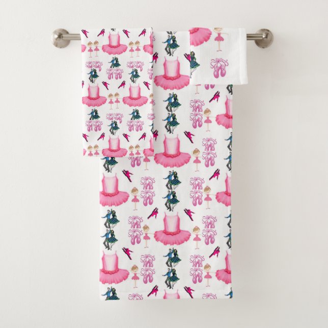Serviettes De Bain Jeux Danse (En situation)
