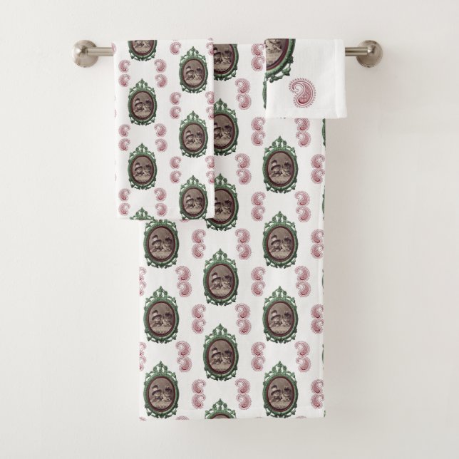 Serviettes de bain Jeux de chats (En situation)