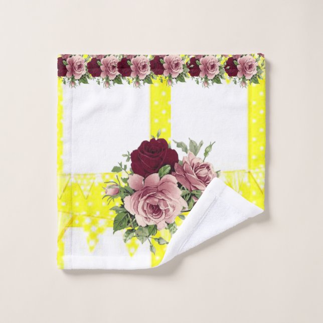 Serviettes de bain Jeux Floral (Gant de toilette)
