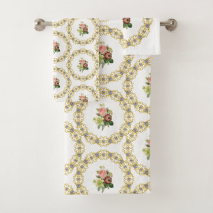 Serviettes de bain Jeux Floral