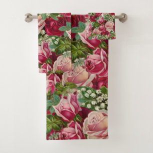 Serviettes de bain Jeux Floral