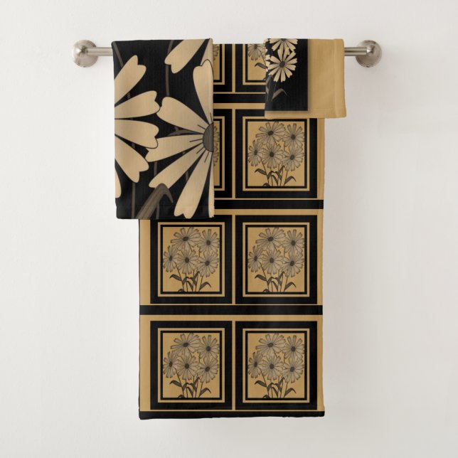 Serviettes de bain Jeux Floral (En situation)