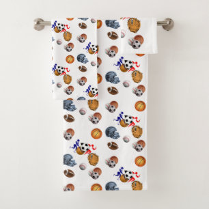 Serviettes de bain Jeux Sports