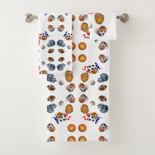Serviettes de bain Jeux Sports
