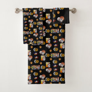 Serviettes de bain Jeux Sports