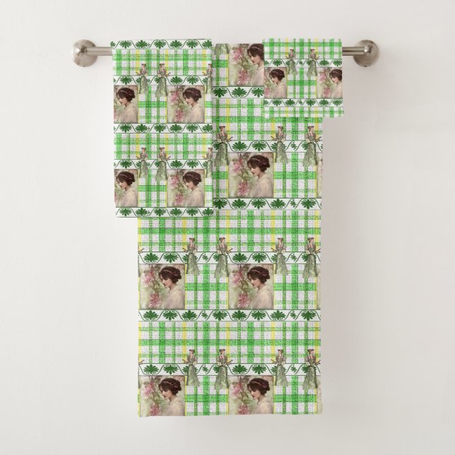 Serviettes de bain Jeux Victorien (En situation)