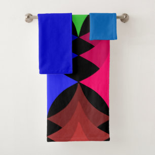 Serviettes De Bain Mi-Siècle Moderne Étoiles