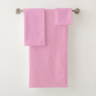 Serviettes de bain Rosé