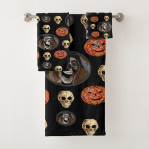 Serviettes de bain set Halloween