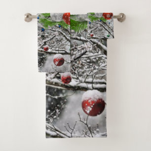 Serviettes de bain sets Noël