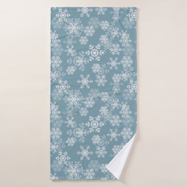 Serviettes de bain Snowflakes (Serviette de bain)