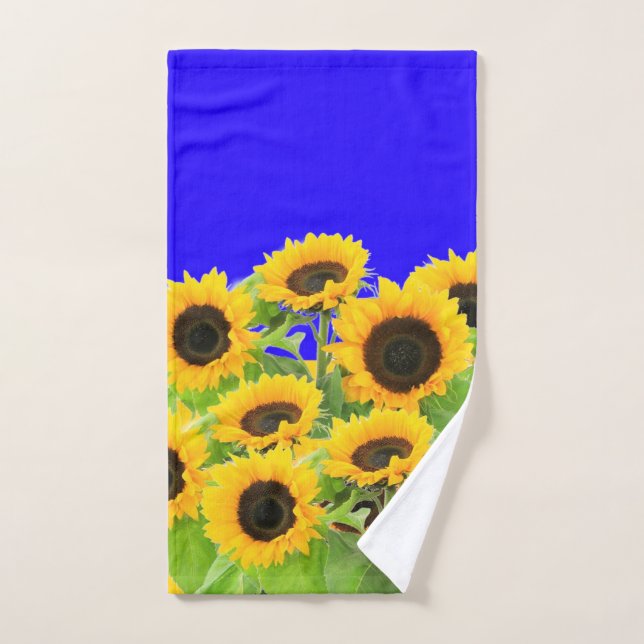 Serviettes de bain Tournesols (Serviette à main)