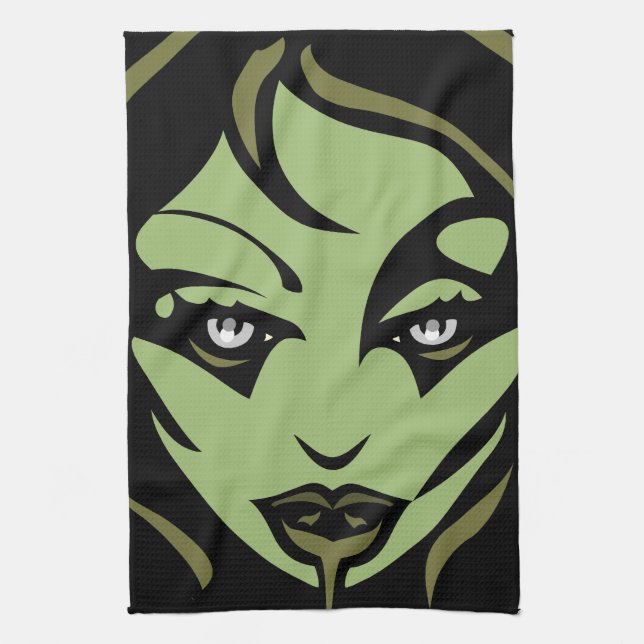 Serviettes de bain Zombie Cool Halloween Zombie Te (Vertical)