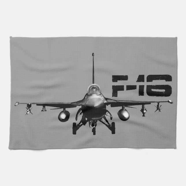 Serviettes de combat du faucon F-16 (Horizontal)