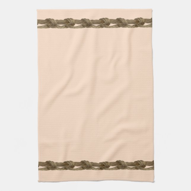 Serviettes de conception de trou de bouton détaché (Vertical)