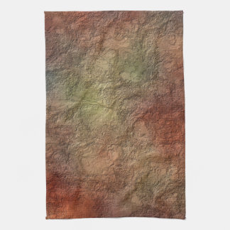 Serviettes de cuisine abstraites de couleurs de