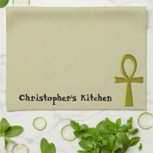 Serviettes De Cuisine Ankh Or Fancy