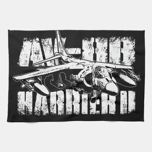 Serviettes de cuisine AV-8B Harrier II (Horizontal)