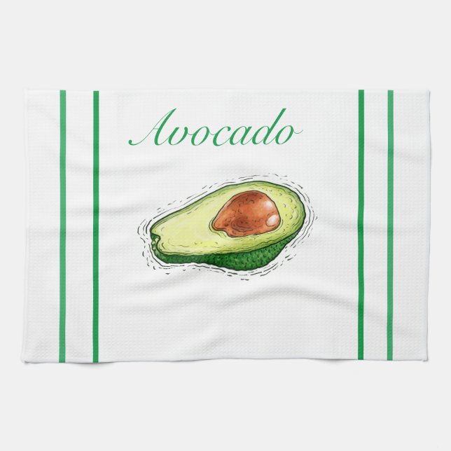 Serviettes de cuisine Avocado (Horizontal)
