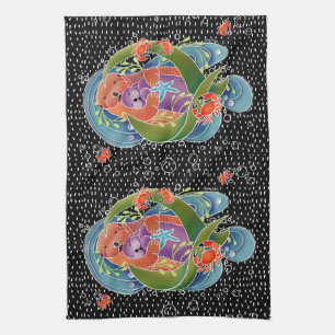 Serviettes de cuisine BINDI Sea Otters