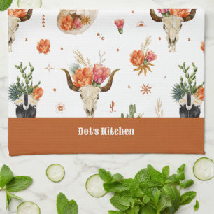 Serviettes de cuisine Boho Ouest