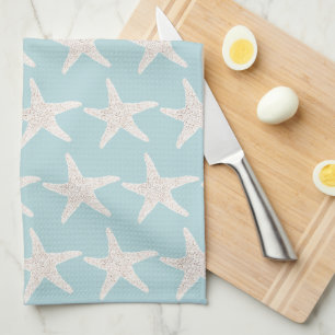 Serviettes de cuisine côtières à motif d'étoile de