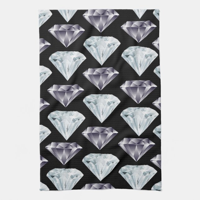 Serviettes De Cuisine De Luxe Diamond (Vertical)