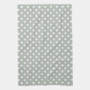 Serviettes de cuisine de motif de point de polka