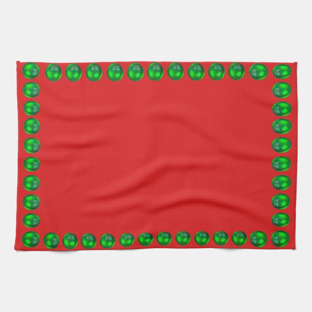 Serviettes de cuisine de Noël (Horizontal)