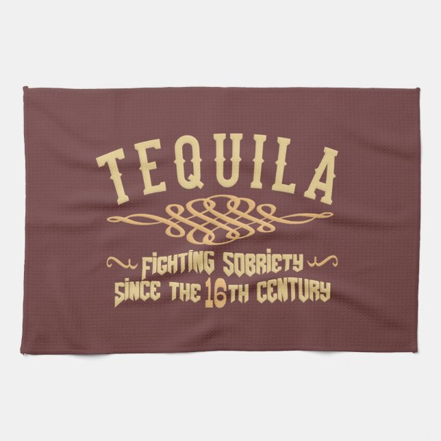 Serviettes de cuisine de TEQUILA (Horizontal)