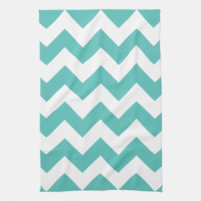 Serviettes de cuisine de zigzag de Chevron de (Vertical)