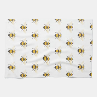 Serviettes de cuisine des abeilles